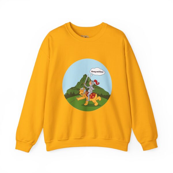 Tintin the Knight Riding on Winnie Sweatshirt - Image 2