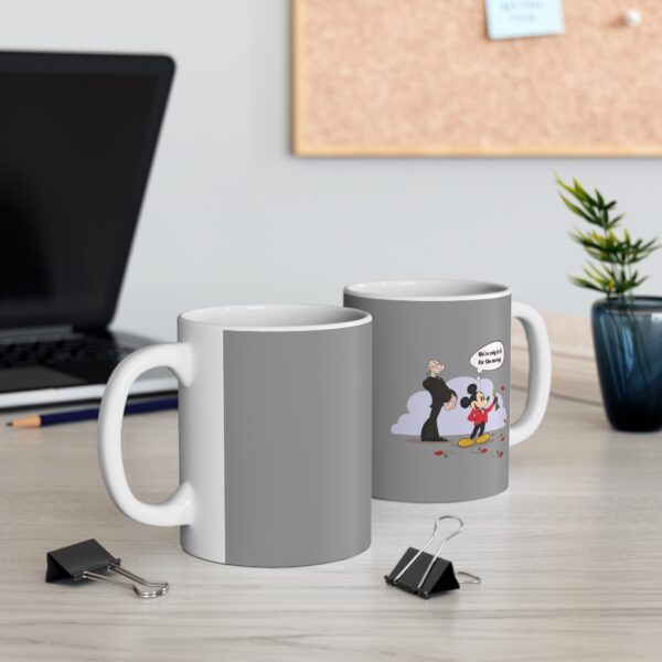 Mickey the Star and Popeye Security Guy Cup - Image 3