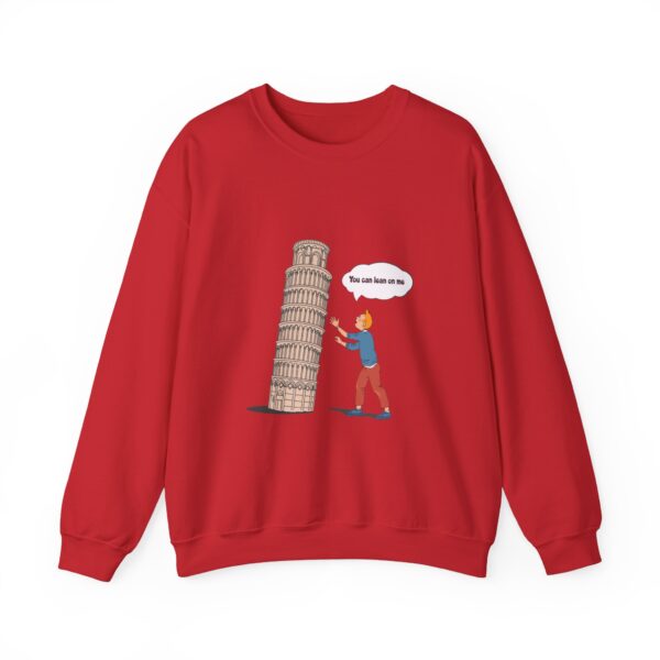 Tintin and Tower of Pisa Sweatshirt - Image 13