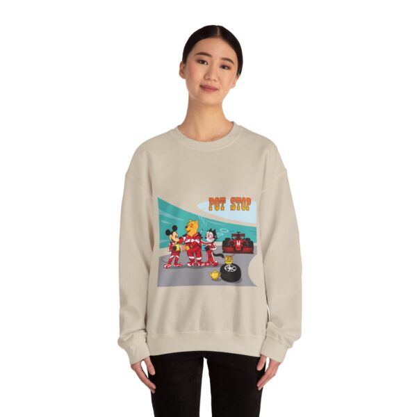 Felix, Mickey and Winnie at the pot stop Sweatshirt - Image 6