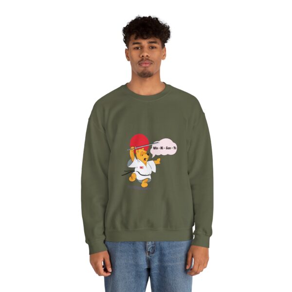 Winnie doing martial arts Sweatshirt - Image 6