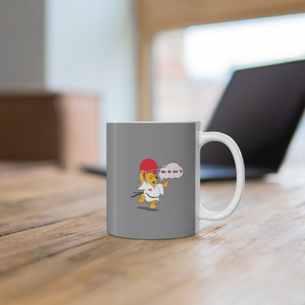 Winnie doing martial arts Cup - Image 4