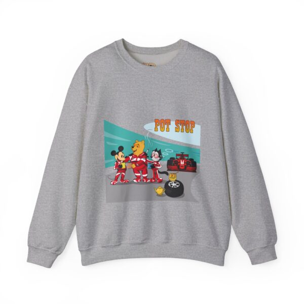Felix, Mickey and Winnie at the pot stop Sweatshirt - Image 7