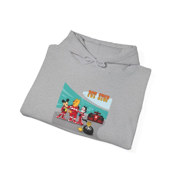 Felix, Mickey and Winnie at the pot stop Hoodie - Image 11