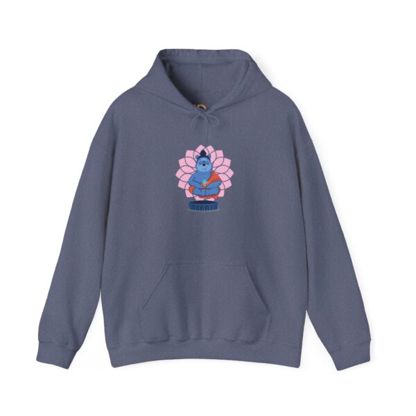 Winnie Buddha Unisex Hoodie - Spiritual Comfort Apparel - Image 7