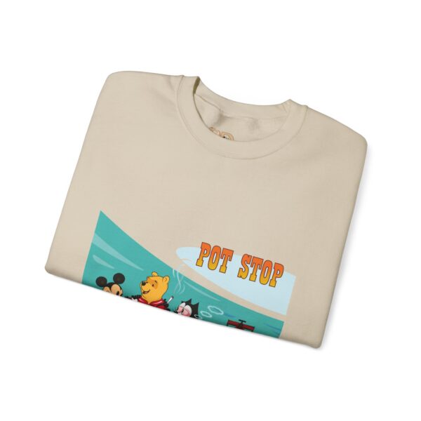 Felix, Mickey and Winnie at the pot stop Sweatshirt - Image 5