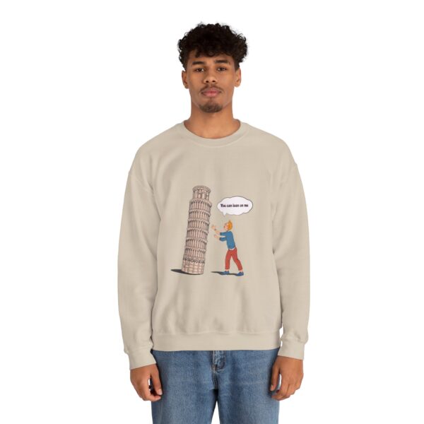 Tintin and Tower of Pisa Sweatshirt