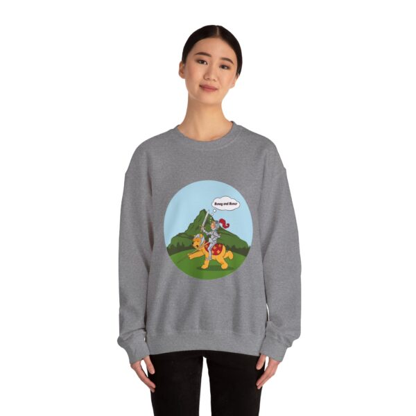 Tintin the Knight Riding on Winnie Sweatshirt - Image 9