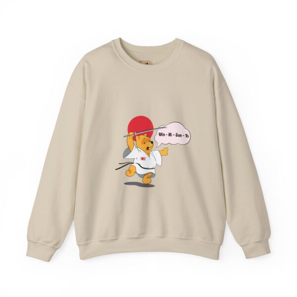 Winnie doing martial arts Sweatshirt - Image 3