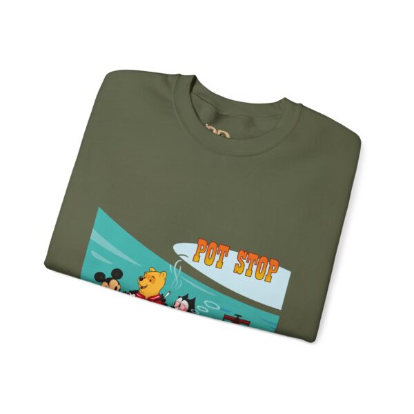 Felix, Mickey and Winnie at the pot stop Sweatshirt - Image 11
