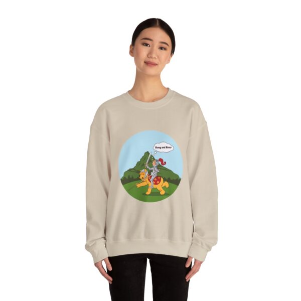 Tintin the Knight Riding on Winnie Sweatshirt - Image 6