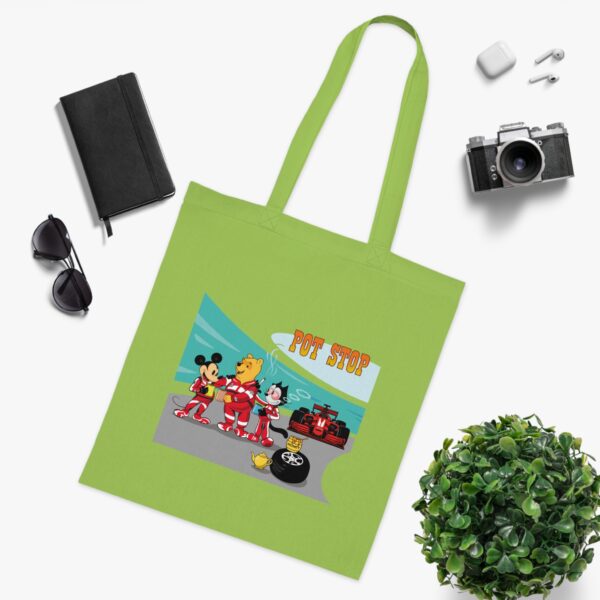 Felix, Mickey and Winnie at the pot stop Bag