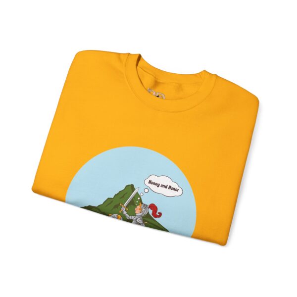 Tintin the Knight Riding on Winnie Sweatshirt - Image 3
