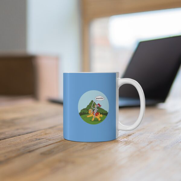 Tintin the Knight Riding on Winnie Cup - Image 4