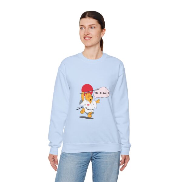 Winnie doing martial arts Sweatshirt - Image 10