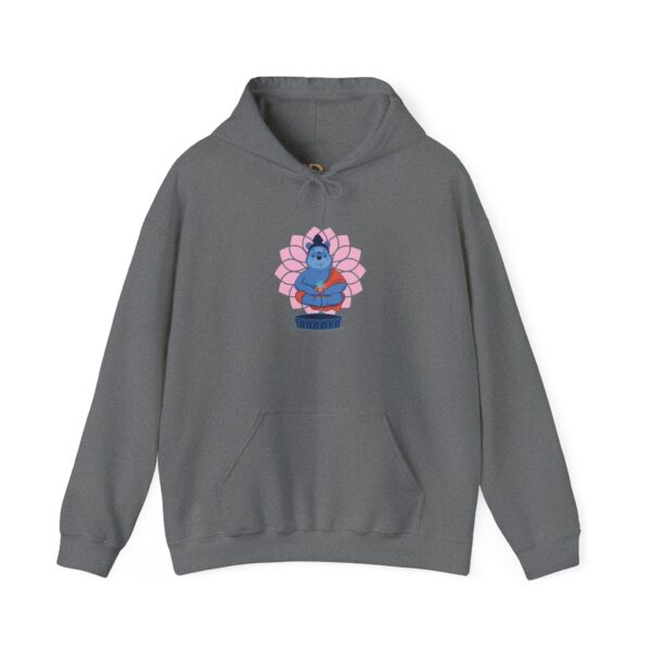 Winnie Buddha Unisex Hoodie - Spiritual Comfort Apparel - Image 5
