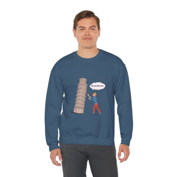 Tintin and Tower of Pisa Sweatshirt - Image 9