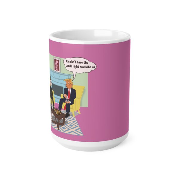 Mickey and Ze Mouse vs Tintin Trump Coffee Mug - Image 2