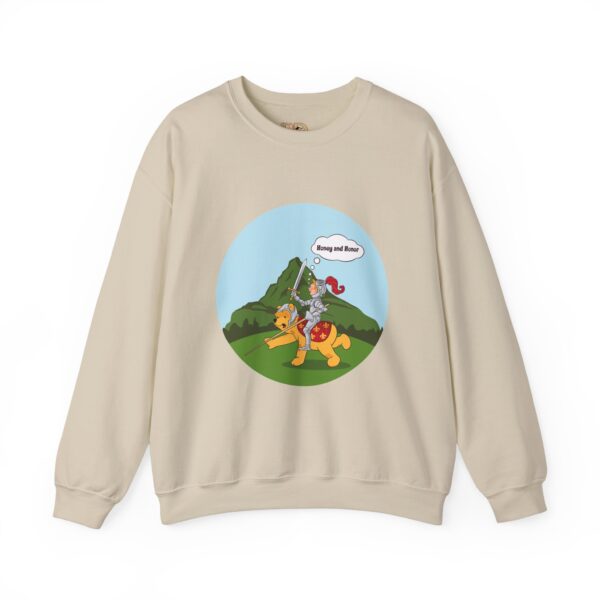Tintin the Knight Riding on Winnie Sweatshirt - Image 4