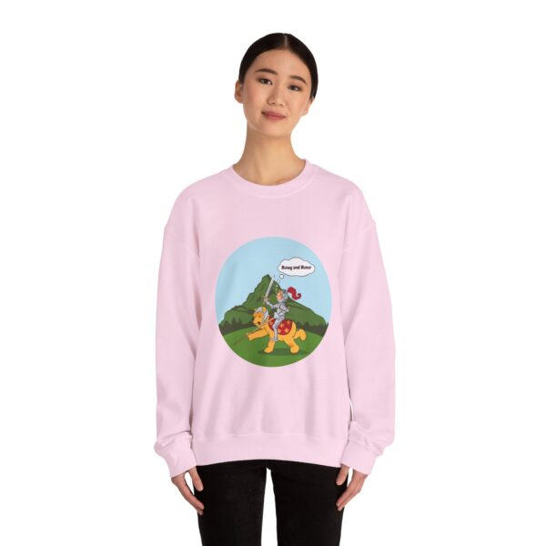 Tintin the Knight Riding on Winnie Sweatshirt - Image 15
