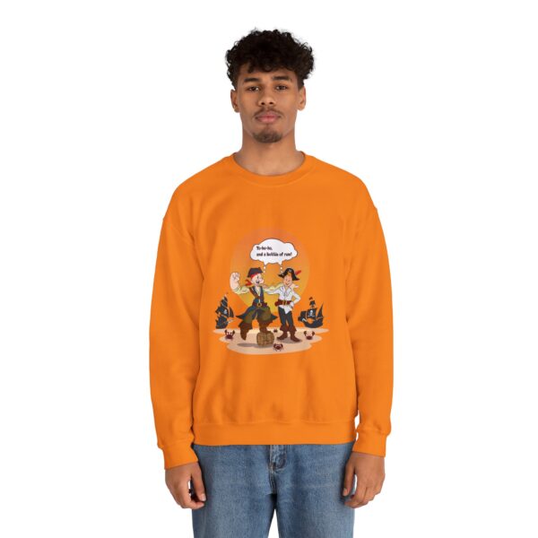 Popeye and Tintin Pirate Crew Sweatshirt - Image 9