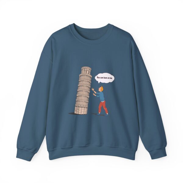 Tintin and Tower of Pisa Sweatshirt - Image 7