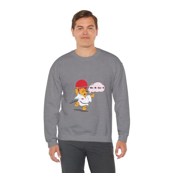 Winnie doing martial arts Sweatshirt - Image 8