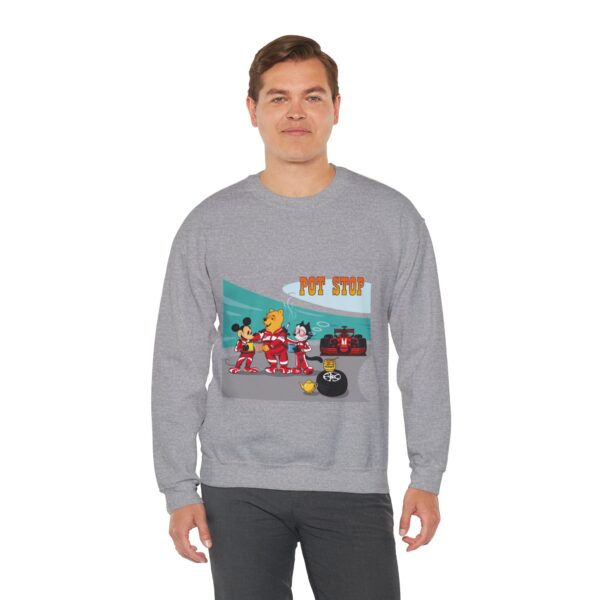 Felix, Mickey and Winnie at the pot stop Sweatshirt - Image 9