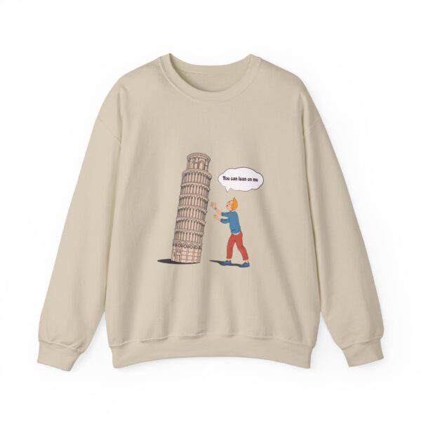 Tintin and Tower of Pisa Sweatshirt - Image 2