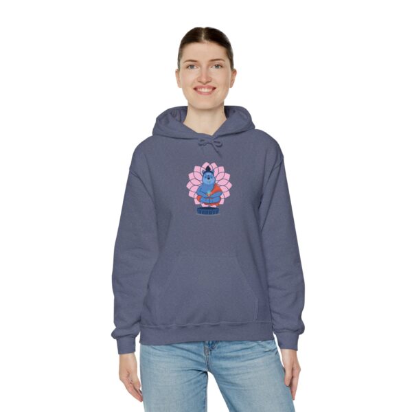 Winnie Buddha Unisex Hoodie - Spiritual Comfort Apparel - Image 8