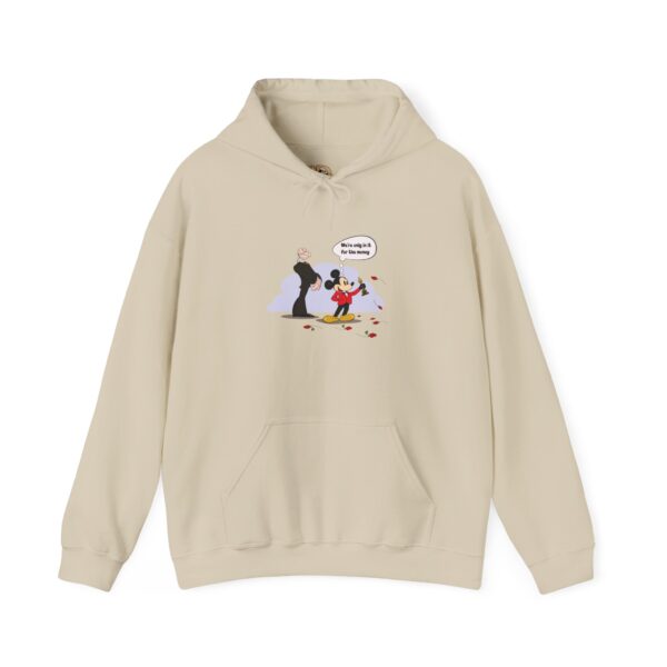 Mickey the Star and Popeye Security Guy Hoodie - Image 2
