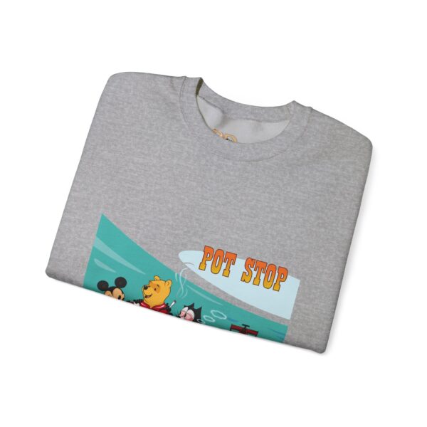 Felix, Mickey and Winnie at the pot stop Sweatshirt - Image 8