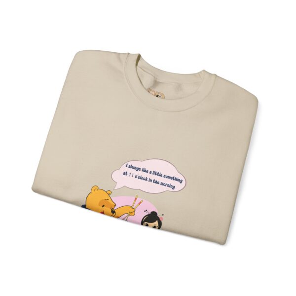 Winnie with a sushi Sweatshirt - Image 3
