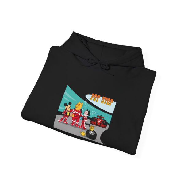 Felix, Mickey and Winnie at the pot stop Hoodie - Image 8