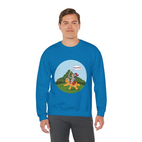 Tintin the Knight Riding on Winnie Sweatshirt - Image 12