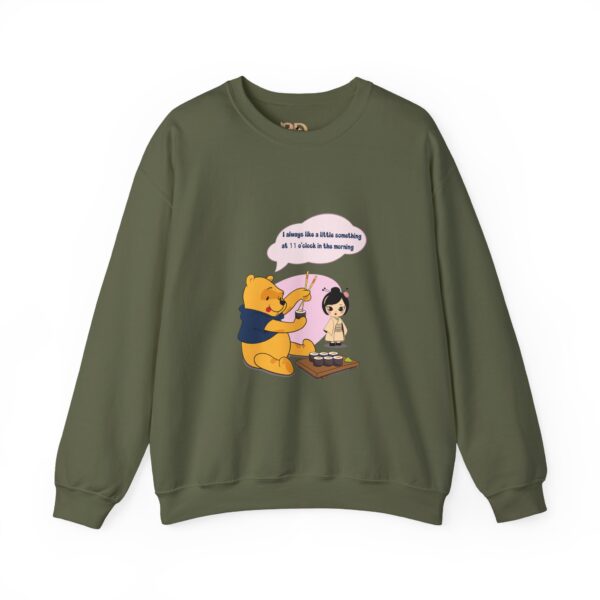 Winnie with a sushi Sweatshirt - Image 7
