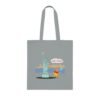 Winnie & Statue of Liberty Cotton Tote Bag - Image 2