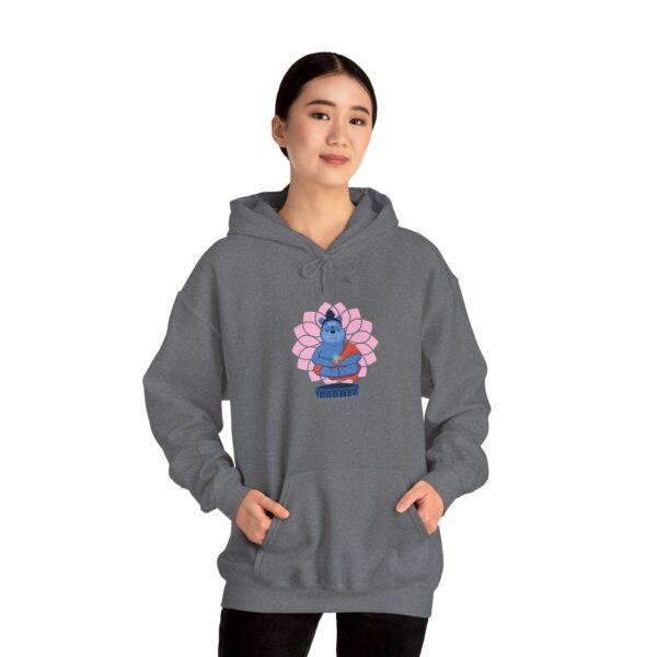 Winnie Buddha Unisex Hoodie - Spiritual Comfort Apparel - Image 6