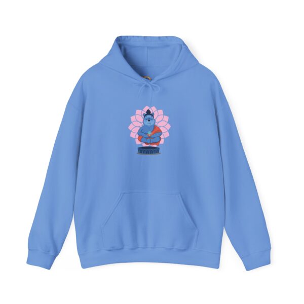 Winnie Buddha Unisex Hoodie - Spiritual Comfort Apparel - Image 2