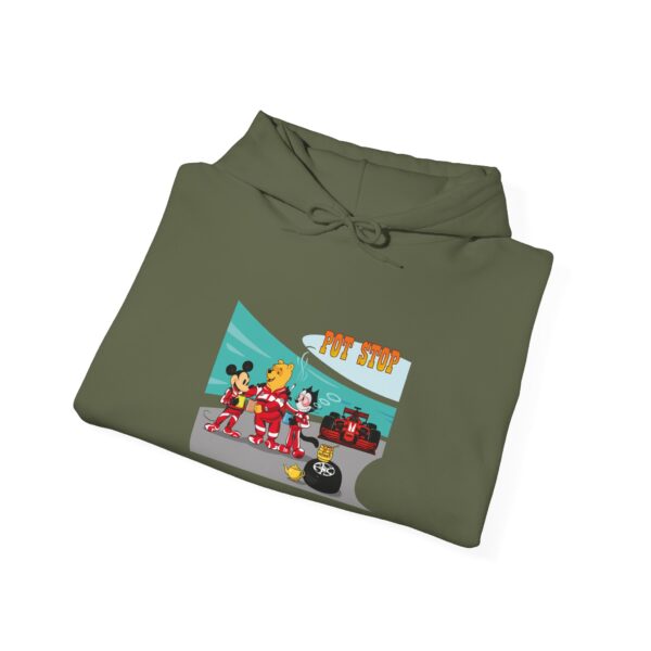 Felix, Mickey and Winnie at the pot stop Hoodie - Image 14