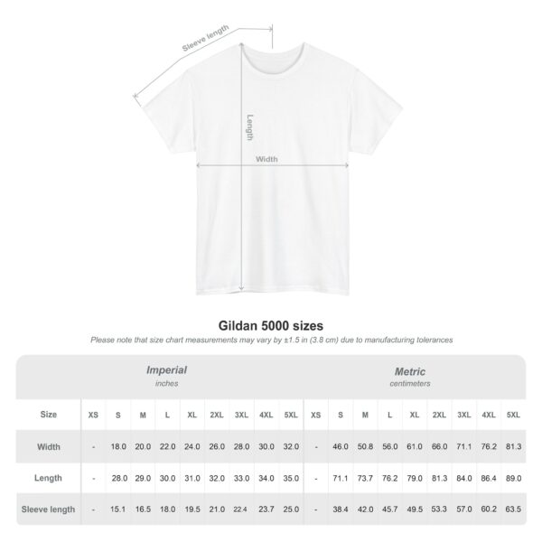 Winnie & Statue of Liberty Unisex Cotton T-Shirt - Image 18