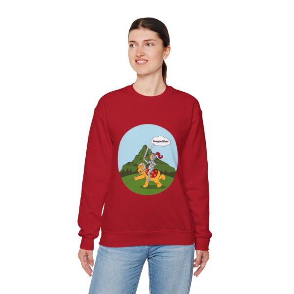 Tintin the Knight Riding on Winnie Sweatshirt - Image 18