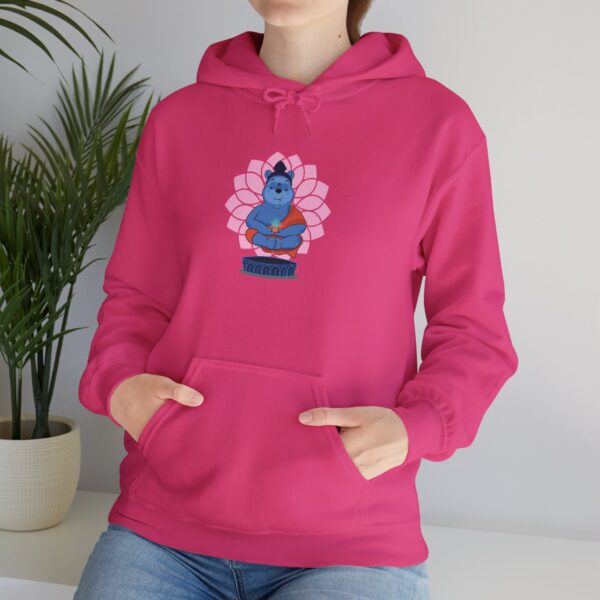 Winnie Buddha Unisex Hoodie - Spiritual Comfort Apparel - Image 10