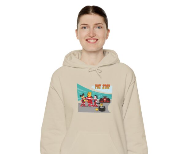 Felix, Mickey and Winnie at the pot stop Hoodie
