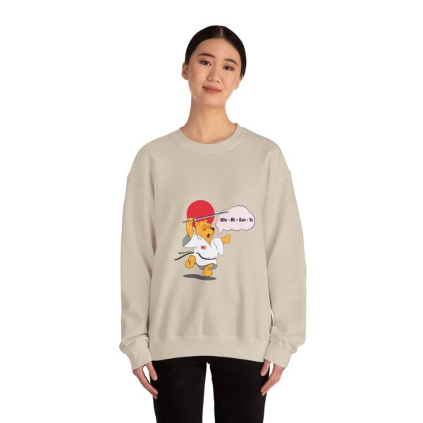 Winnie doing martial arts Sweatshirt - Image 4