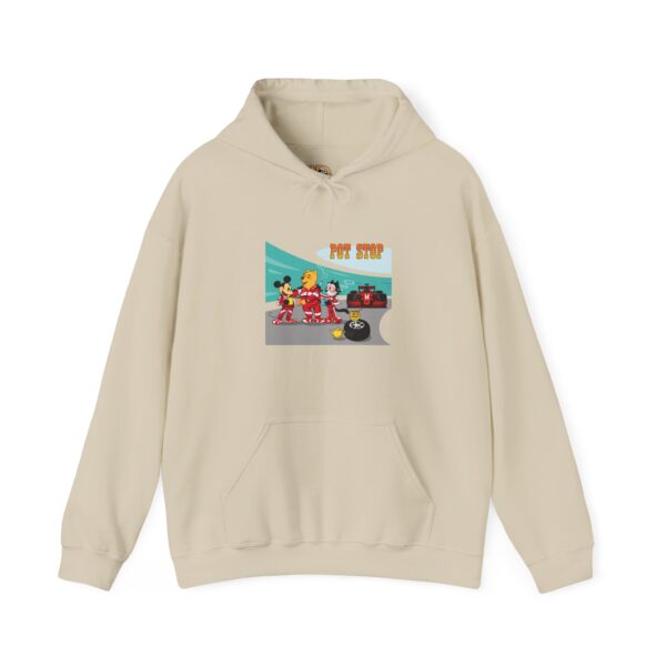 Felix, Mickey and Winnie at the pot stop Hoodie - Image 2