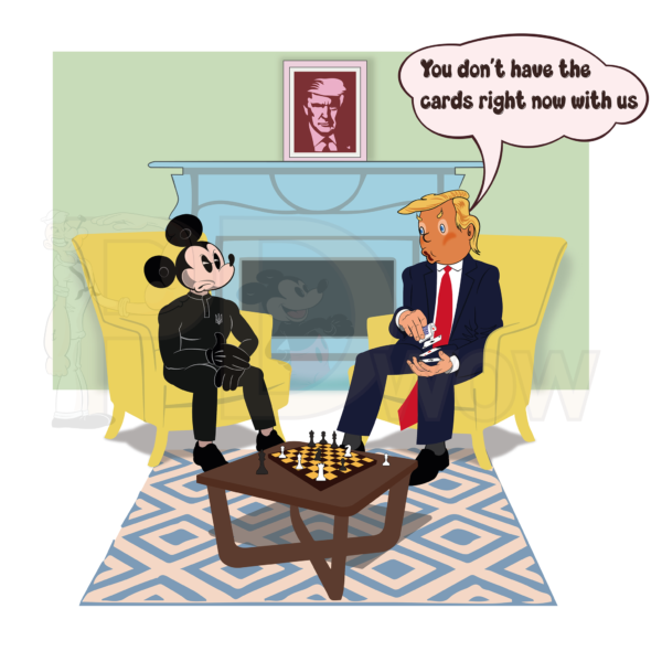 Mickey Ze Mouse vs Tintin Trump