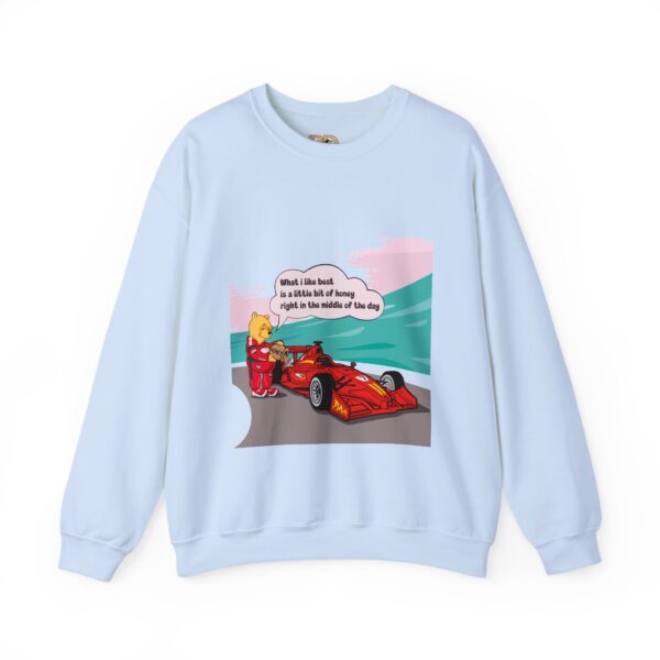 Winnie is refueling a race car Sweatshirt - Image 10