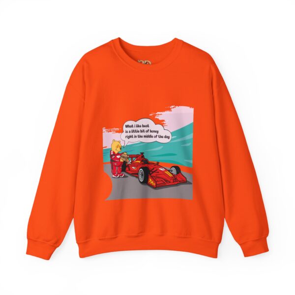 Winnie is refueling a race car Sweatshirt - Image 4