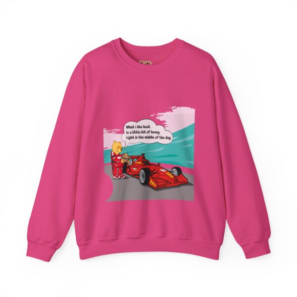 Winnie is refueling a race car Sweatshirt - Image 13
